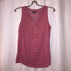 Red Patterned Tank